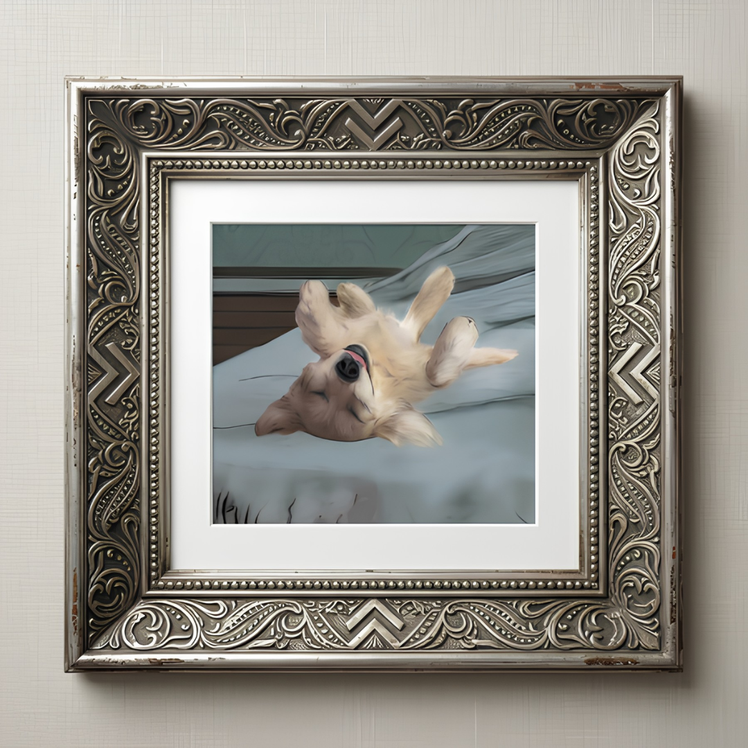 "Puppy Play" Fine Art Giclee Print